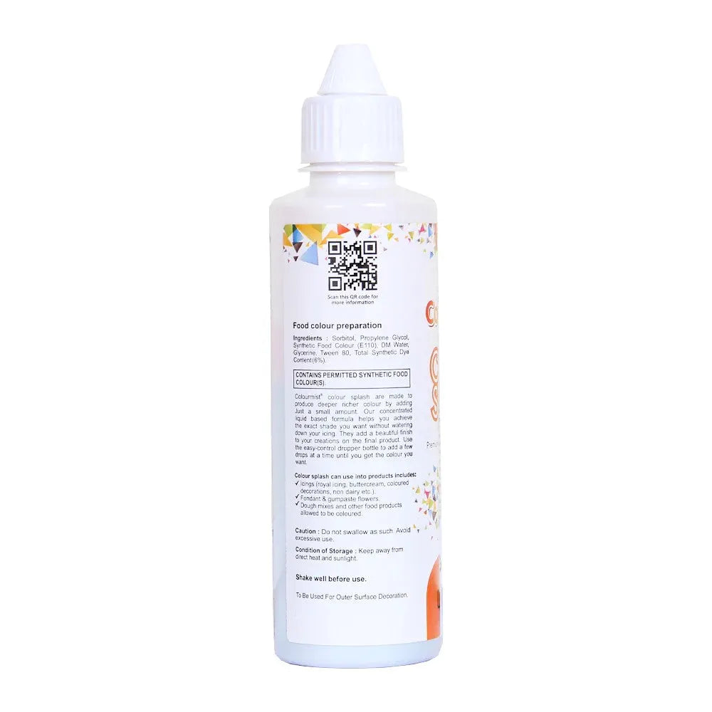 Colourmist Colour Splash (Orange),200gm - thebakingtools.com