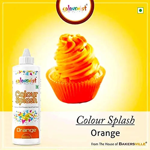 Colourmist Colour Splash (Orange),200gm - thebakingtools.com