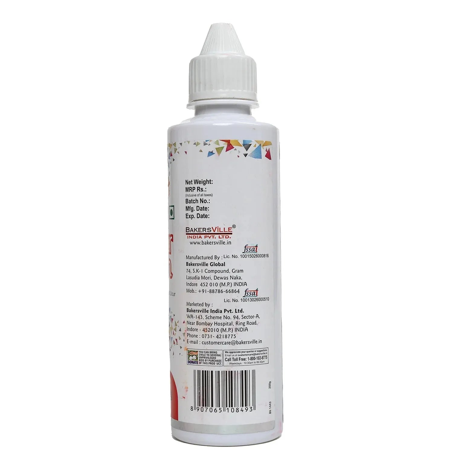 Colourmist Colour Splash (Red Strawberry), 200g - thebakingtools.com