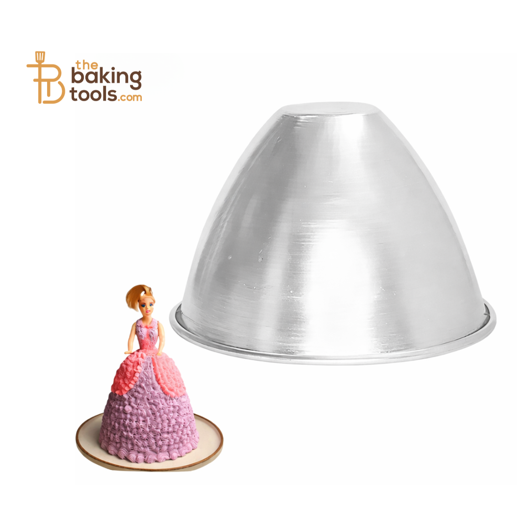 Aluminium Doll Cake Tin Mould - 1 kg (No Damage Claim)