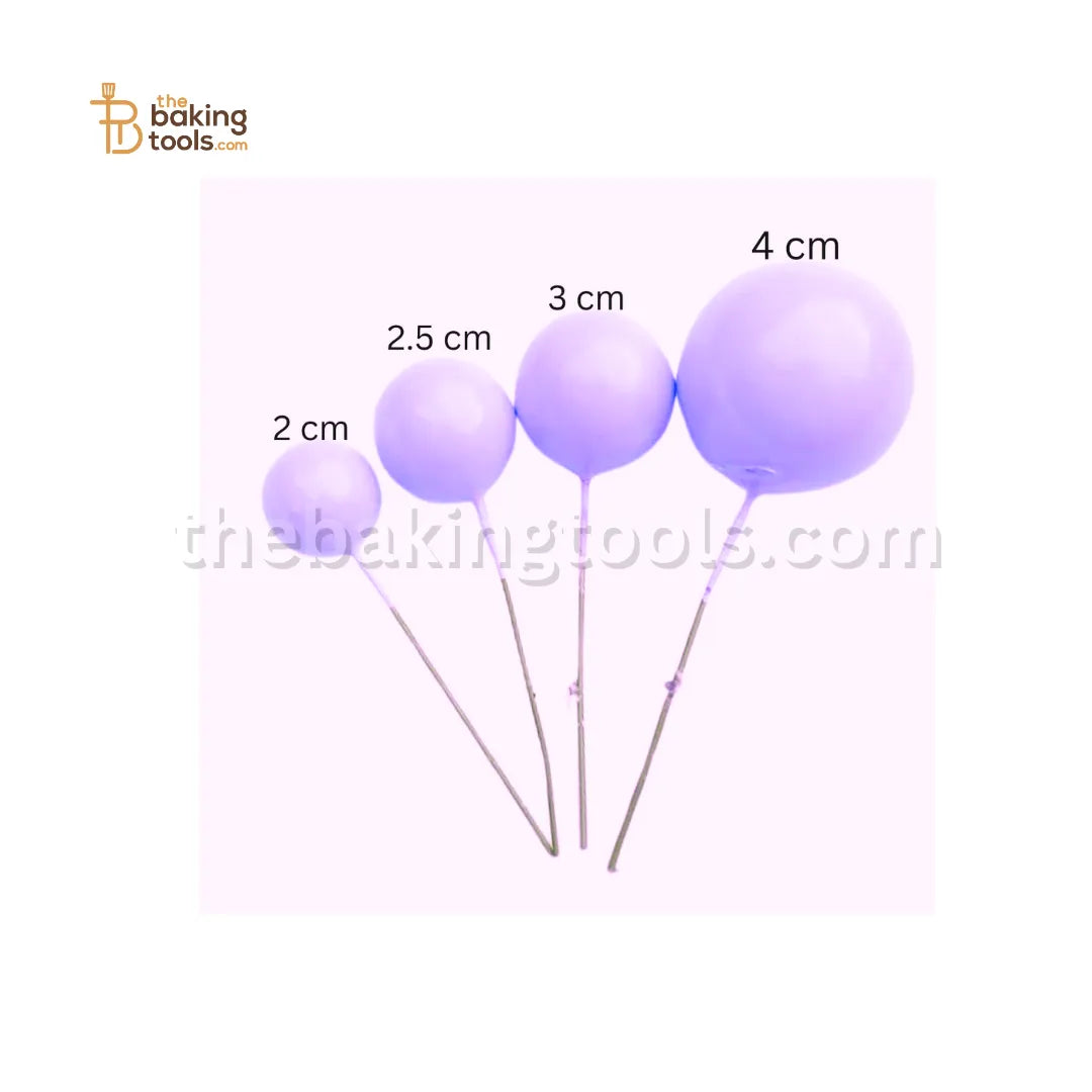 Faux Ball - Pack of 20-Pieces, Light Purple - thebakingtools.com