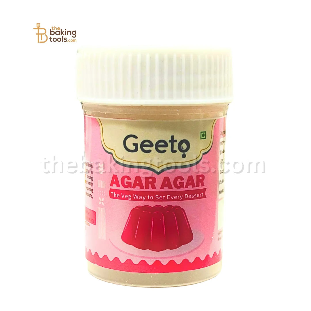 Geeto Agar Agar Gelatin 10 grams - thebakingtools.com