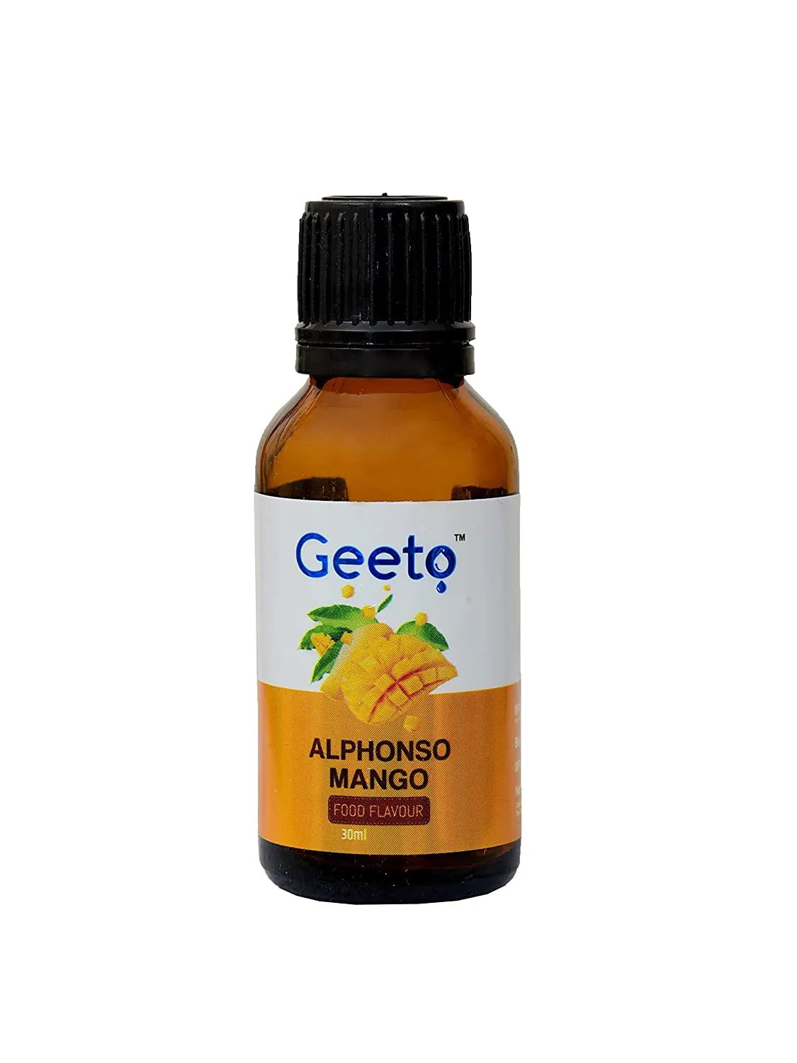 Geeto Food Flavour Essence Mango Alphonso 30ml - thebakingtools.com