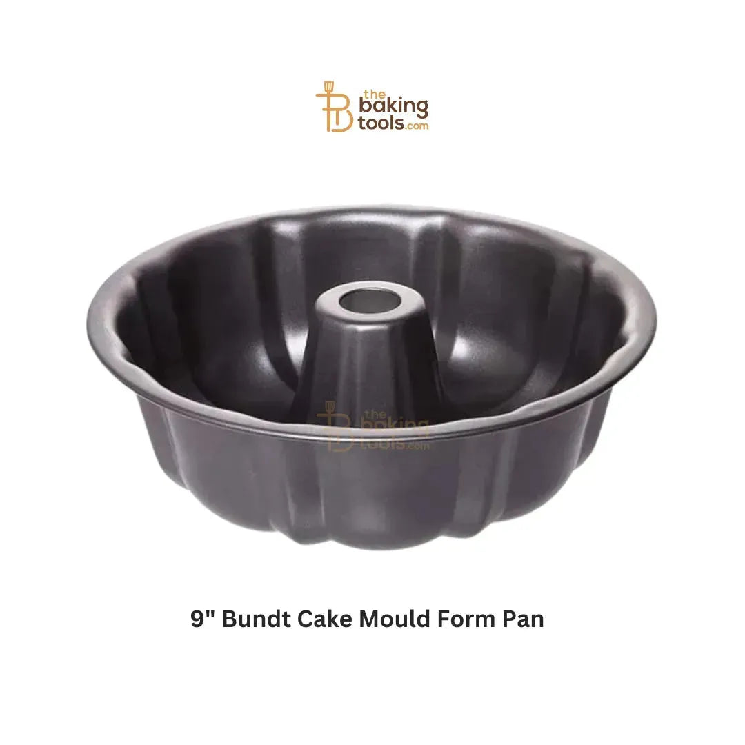 9 Inch Bundt Foam Cake Tin Mould Spring Form Pan 9 inch Bundt Cake Mould | Christmas Cake Mould | Spring Form Cake Mould - thebakingtools.com