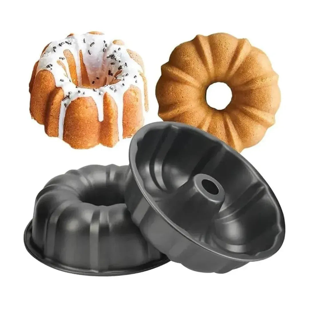 9 Inch Bundt Foam Cake Tin Mould Spring Form Pan | Christmas Cake Mould | Spring Form Cake Mould - thebakingtools.com