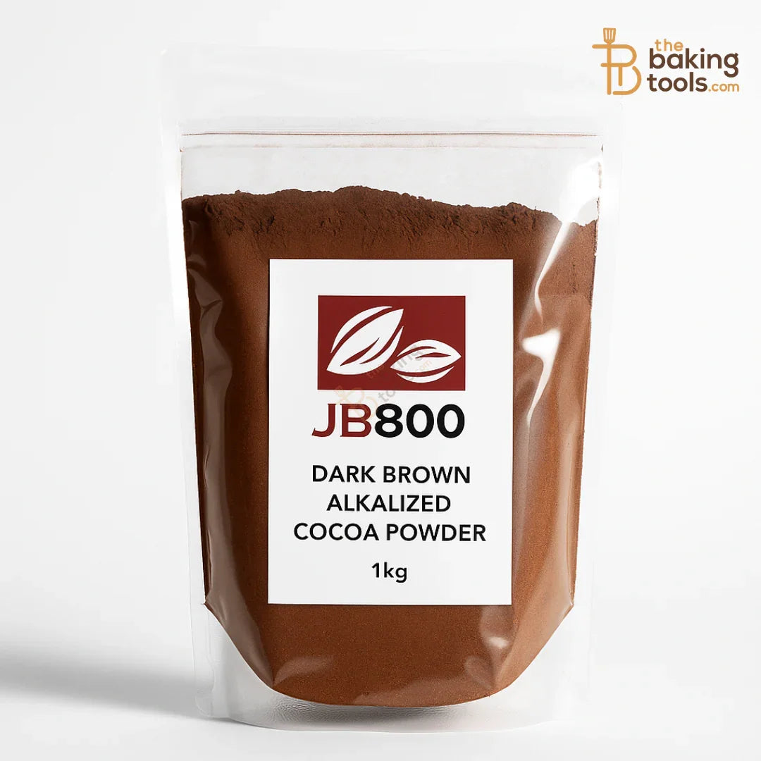 Premium Indonesian JB800 cocoa powder 1kg alkalized Dutch process for cakes, donuts and ice cream