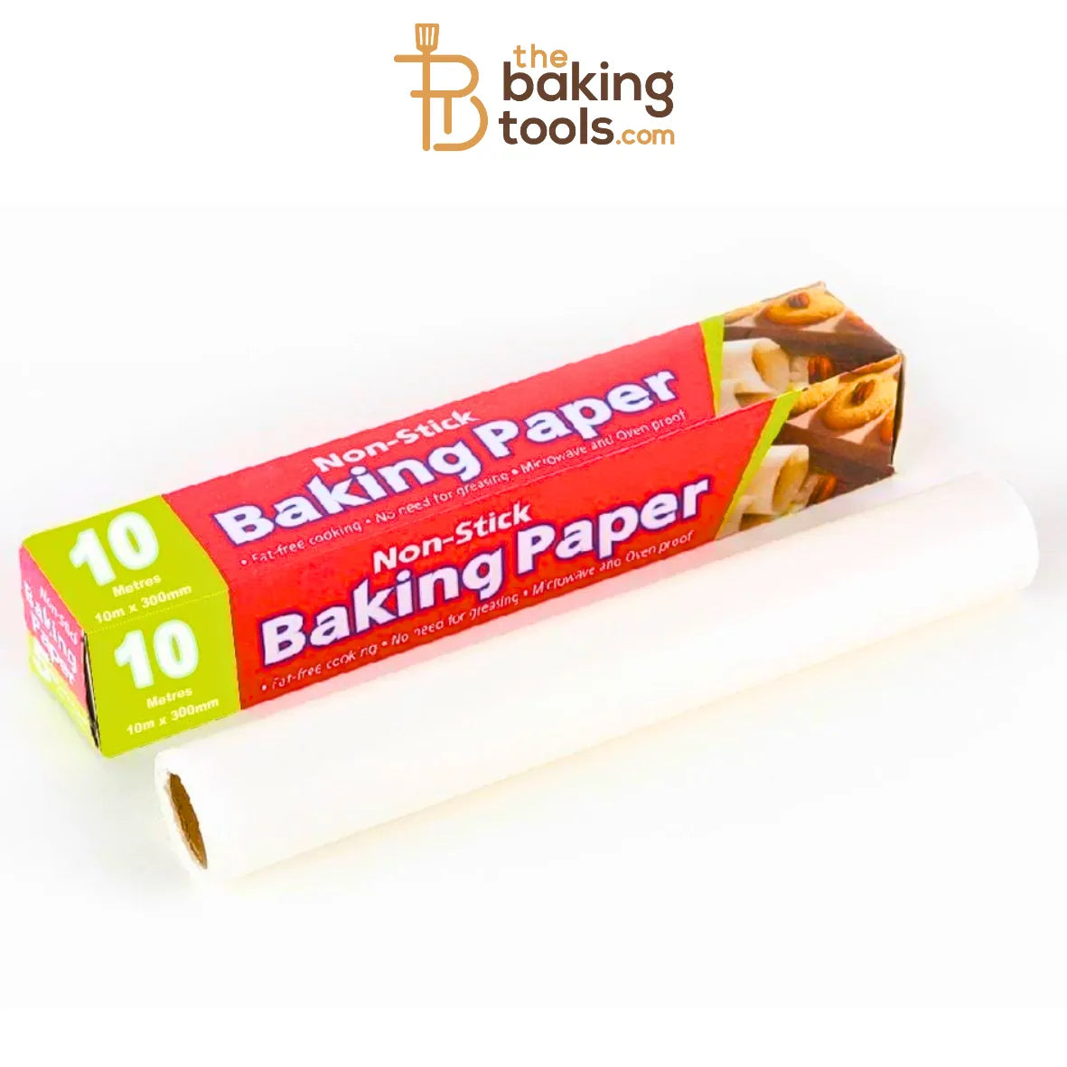 Non Stick Baking Paper - 10 Meter - thebakingtools.com