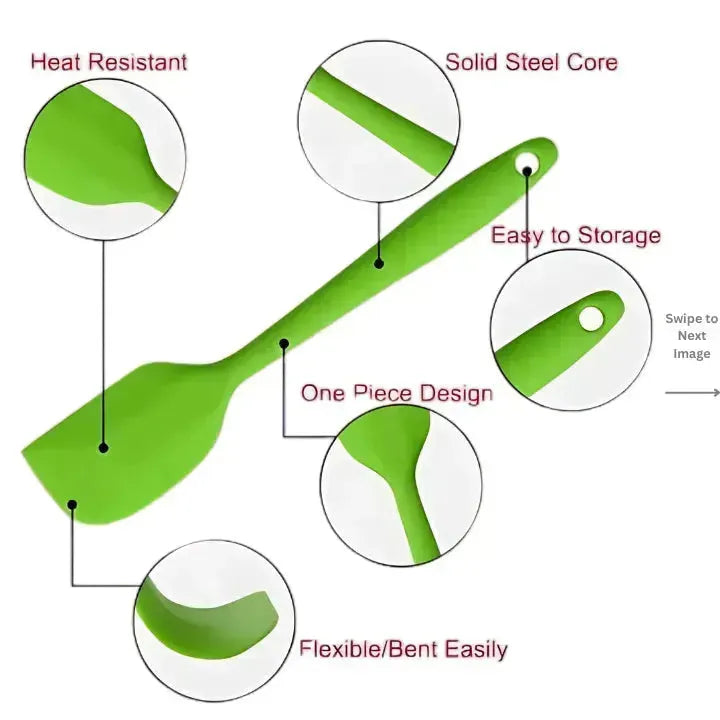 Full Silicone Baking Spatula - Jumbo [15.8 Inch] - thebakingtools.com