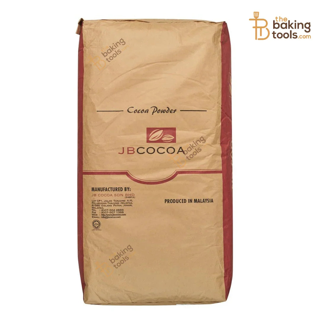25kg bulk JB800 dark brown cocoa powder Indonesia – professional grade for bakeries and chocolate making