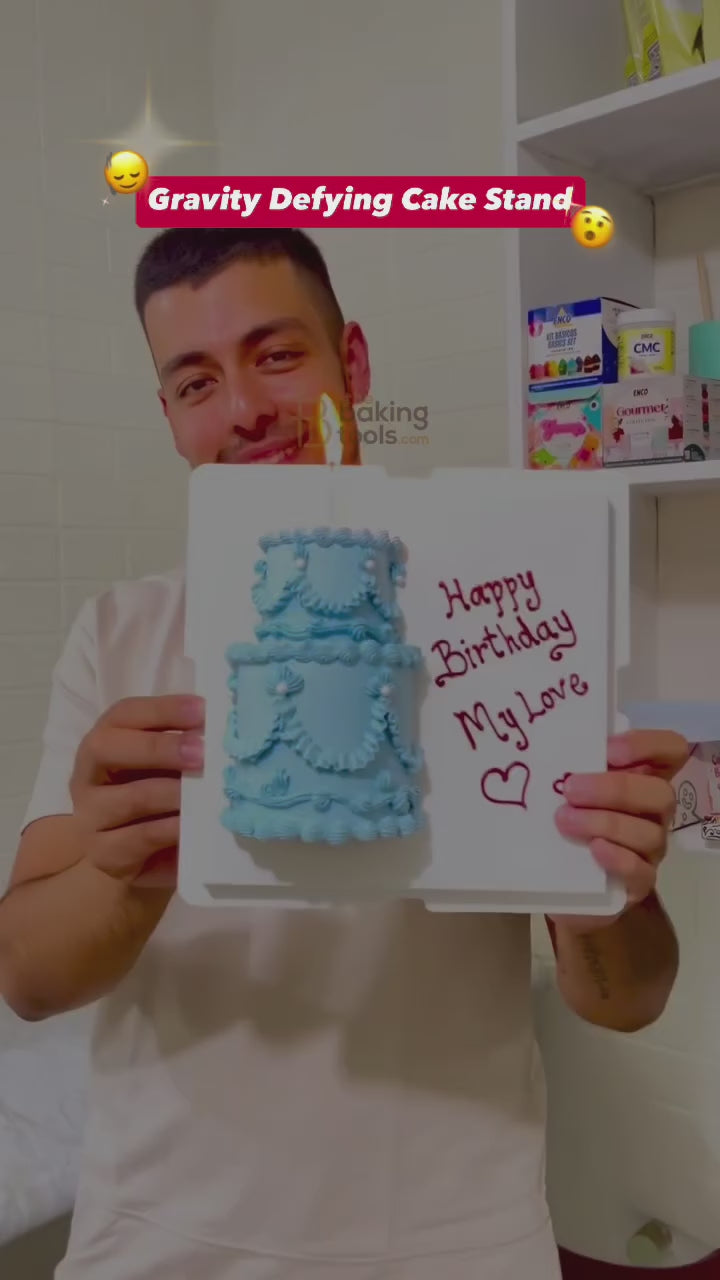 Gravity Defying Cake Stand