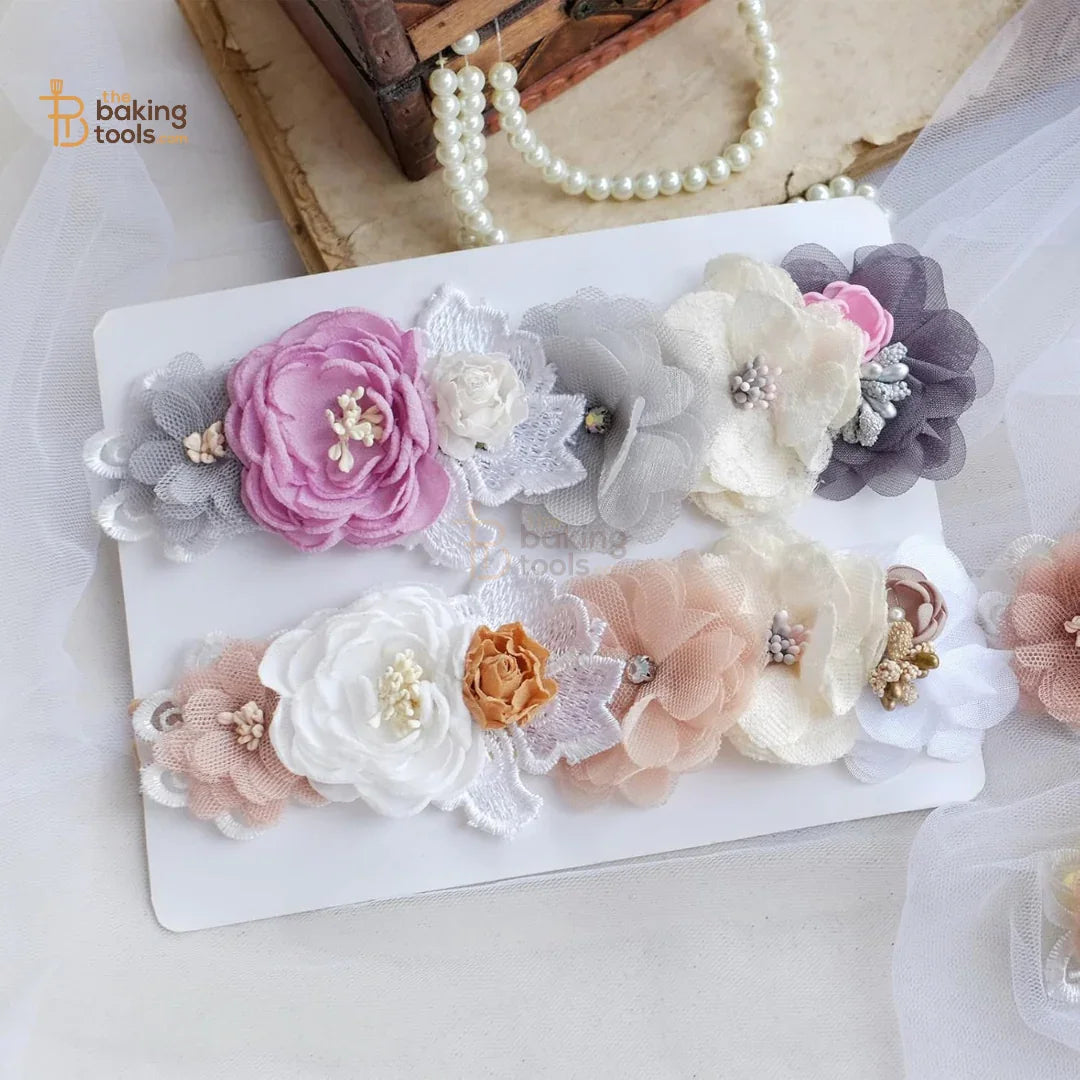 Blue - 150 Pcs Double Headed Pearlized Artificial Flower Stamens Pollens – 5.5cm for Sugar Flowers, Cake Decoration & Craft Making