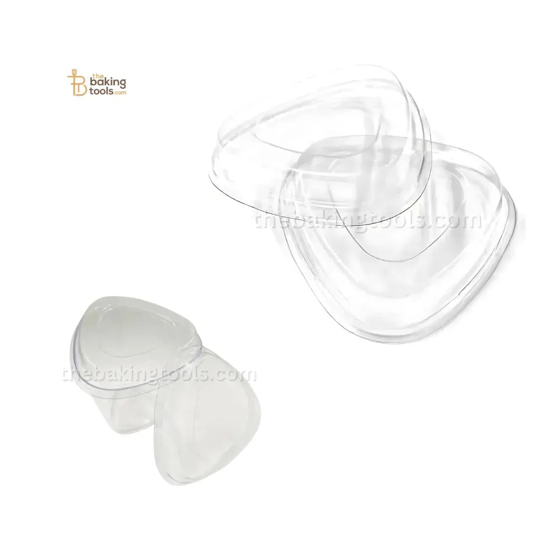 Triangular Acrylic Mousse Cup- PS2 | Pack of 25 - thebakingtools.com
