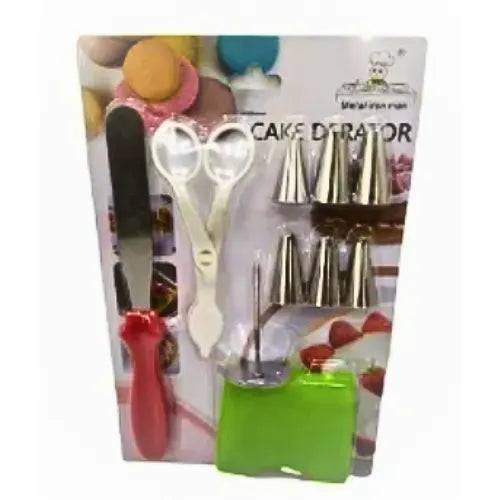 10 Pcs Cake Decorating Tool Set - thebakingtools.com