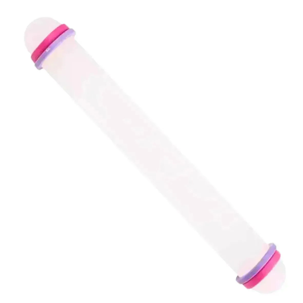 12 inch Nylon Fondant And Dough Rolling Pin with Adjustable Guide - thebakingtools.com