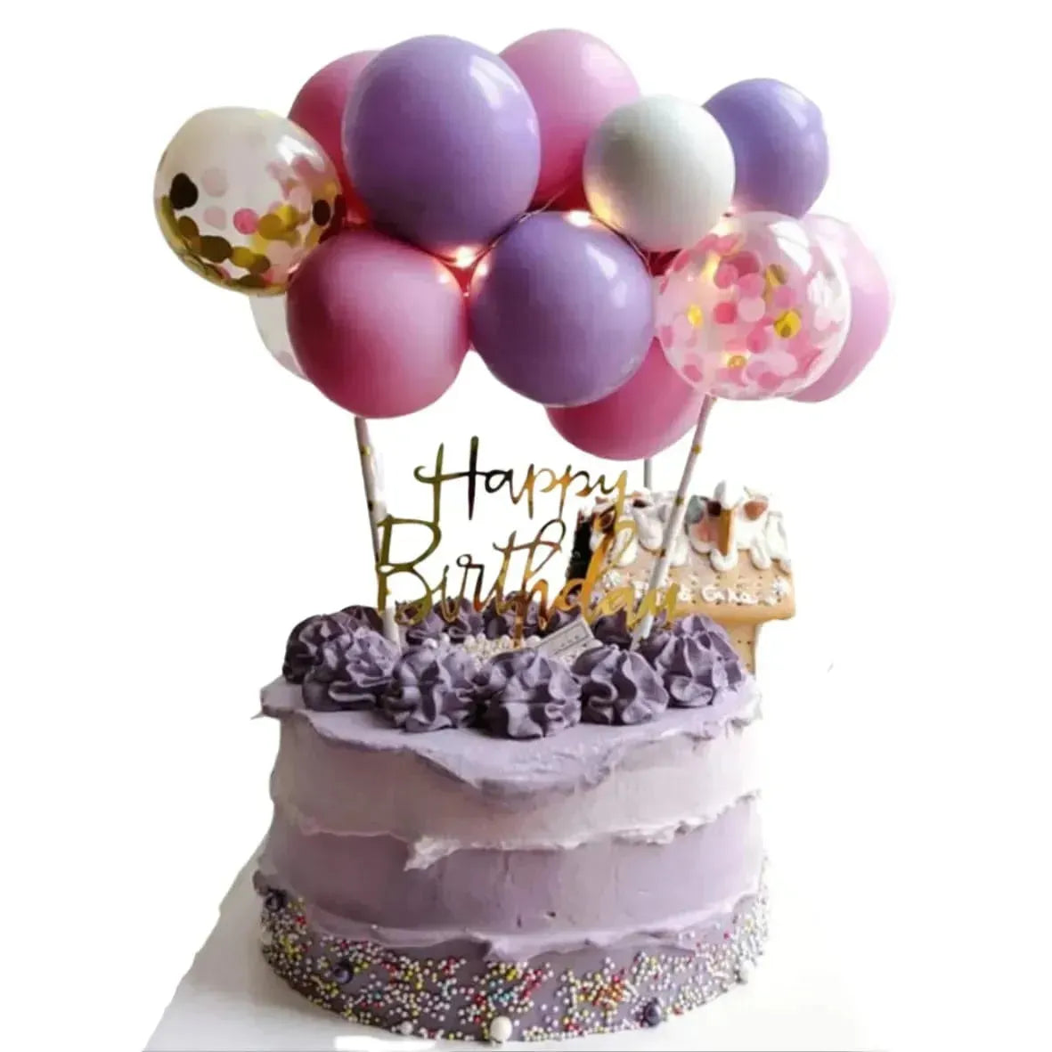 14 Pcs Balloon Topper (Random Colour) - thebakingtools.com
