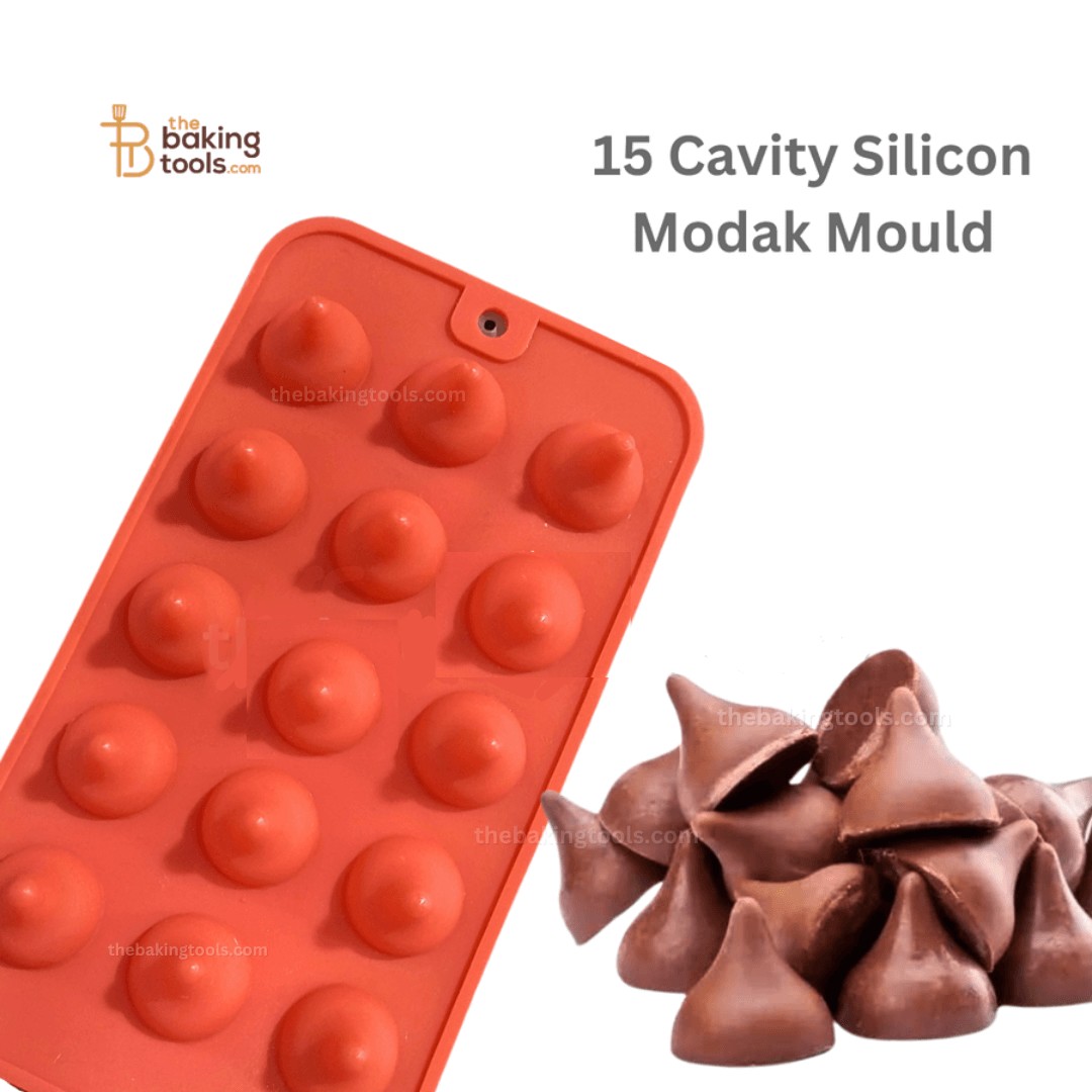 15 Cavity Silicon Modak Mould Modak Maker Modak Sacha Modak Sancha - thebakingtools.com