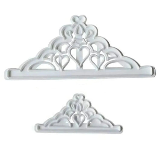 2 PCs Crown Plunger Cutter - thebakingtools.com
