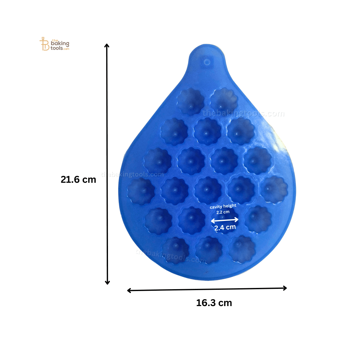 21 Cavity Silicon Modak Mould Modak Sacha Modak Sancha - thebakingtools.com