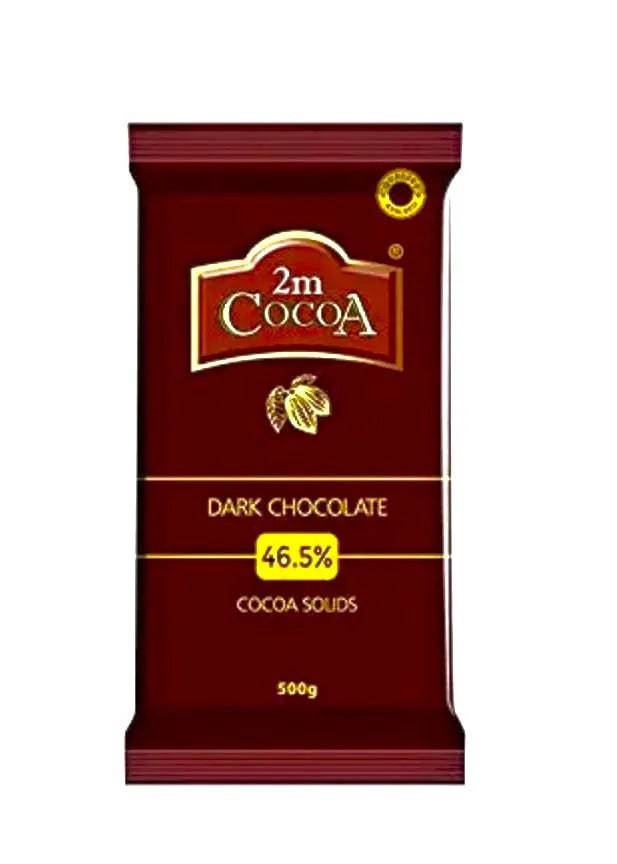 2m Cocoa Dark Chocolate 46.5% - thebakingtools.com