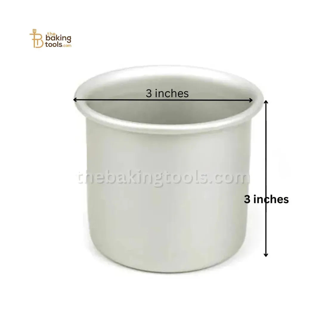 3" Bento Cake Tin Mould | Mini Cake Mould | Korean Cake Mould (No Damage Claims) - thebakingtools.com