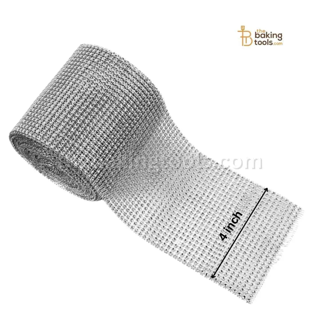 32 Line Silver Lace - 1 meter - thebakingtools.com