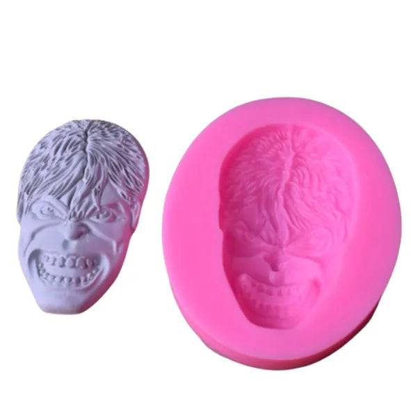 3d Hulk Shape - Silicone Fondant Gum Paste Mould - thebakingtools.com