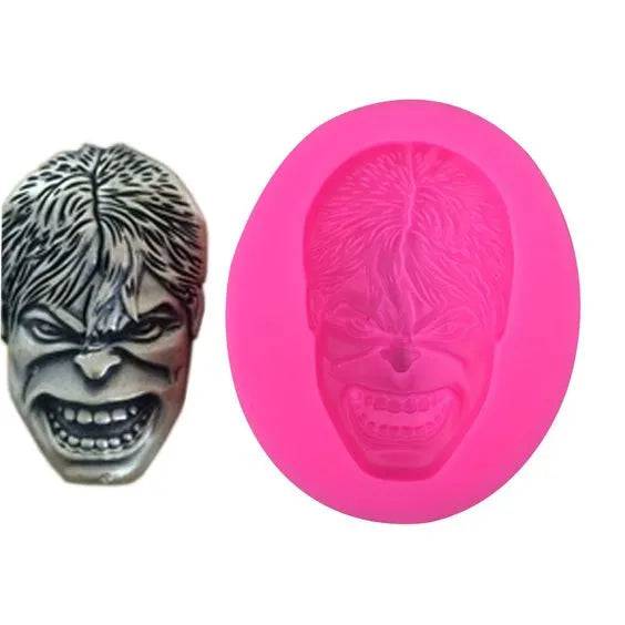 3d Hulk Shape - Silicone Fondant Gum Paste Mould - thebakingtools.com