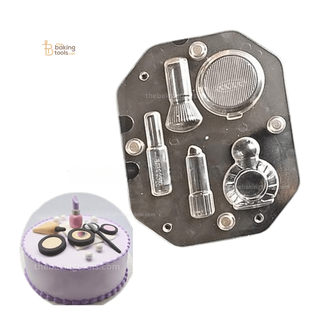 3D Polycarbonate Chocolate Mould - Cosmetic or Makeup Shape - thebakingtools.com