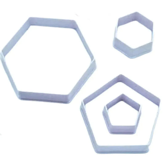 4Pcs Footballl Shape Plunger Cutter - thebakingtools.com