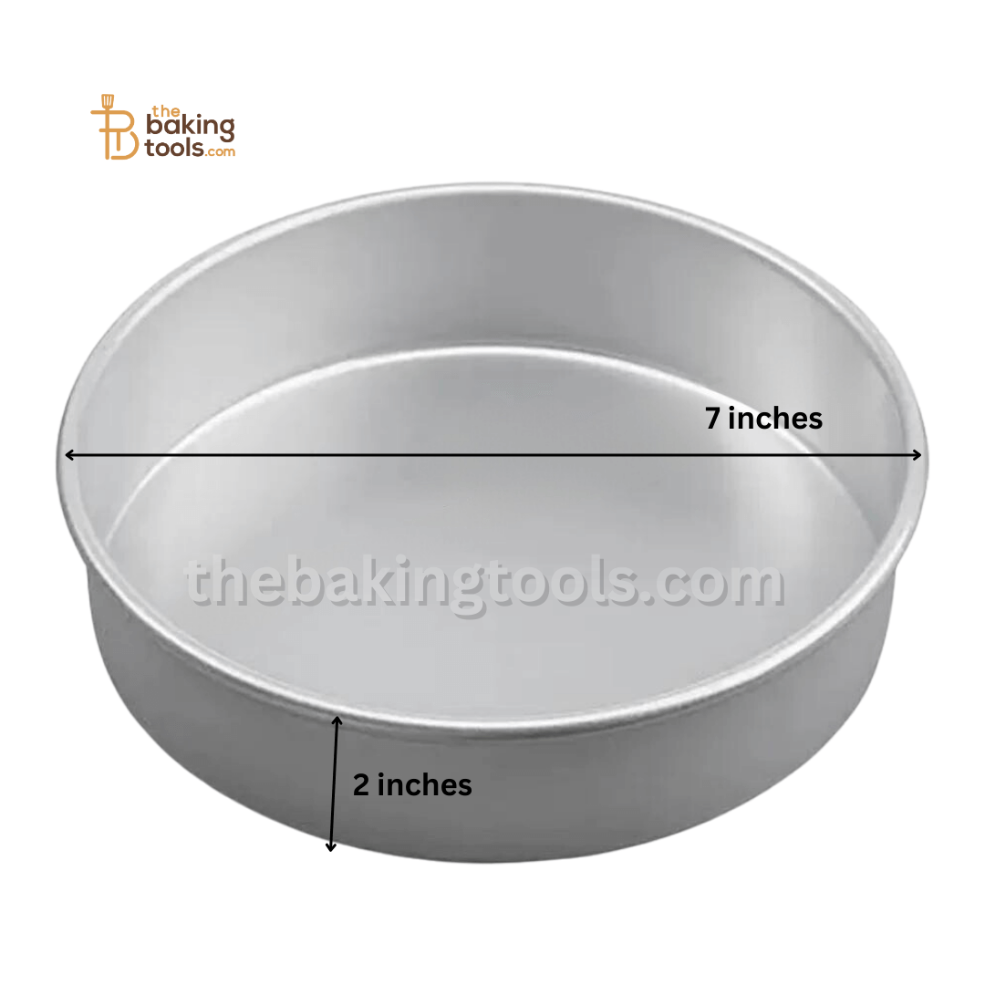 7 x 2 inch Cake Round Mould - thebakingtools.com