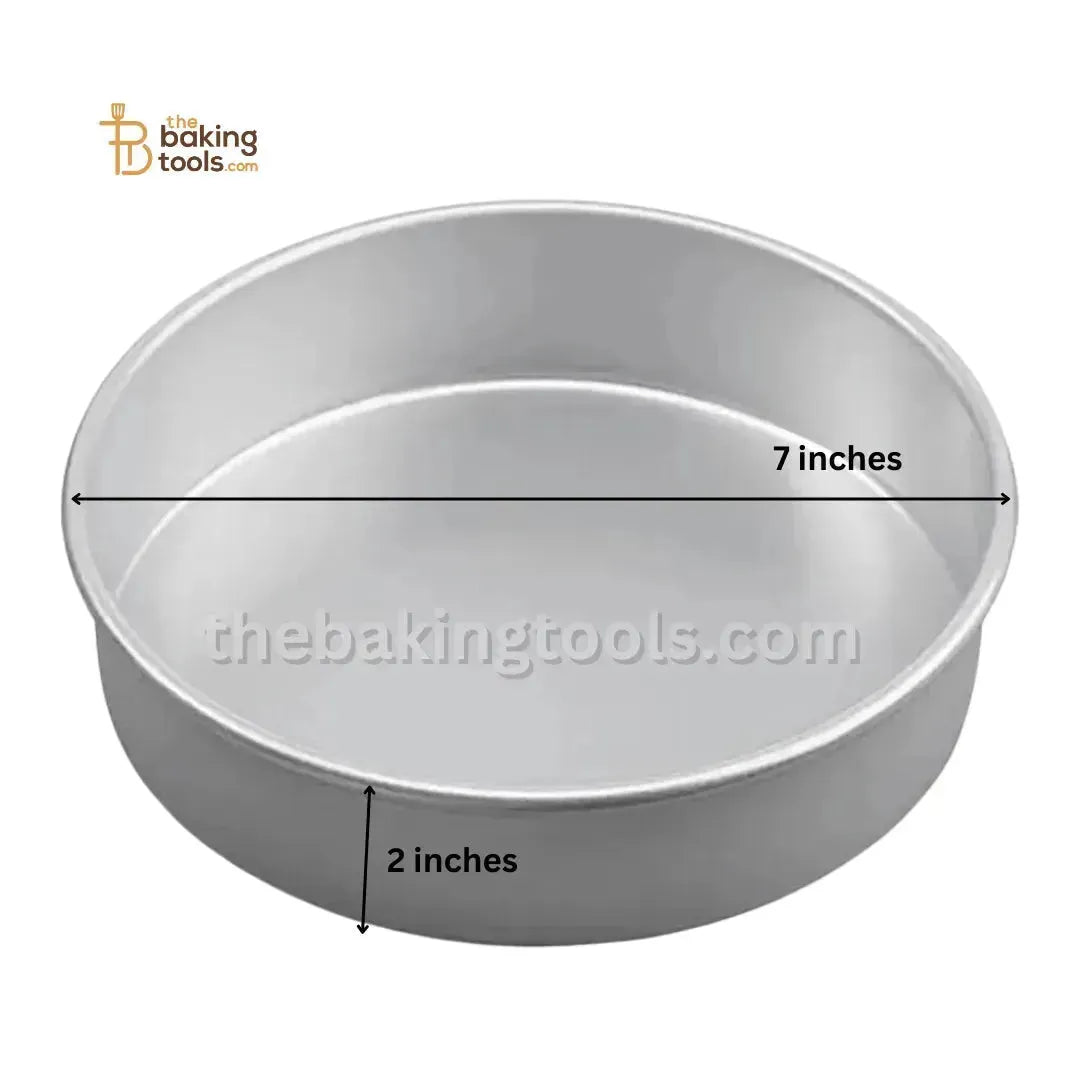 7 x 2 inch Cake Round Mould (No Damage Claims) - thebakingtools.com