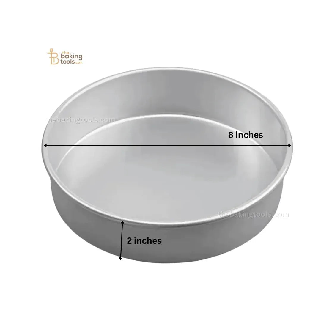 8 x 2 inch Cake Round Mould (No Damage Claims) - thebakingtools.com