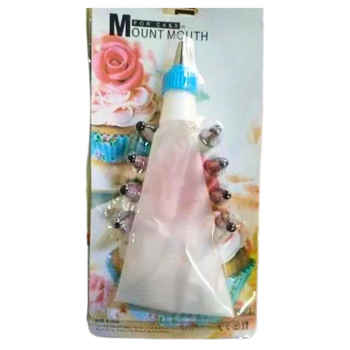 9 Pieces Icing Bag With Nozzle Set - thebakingtools.com