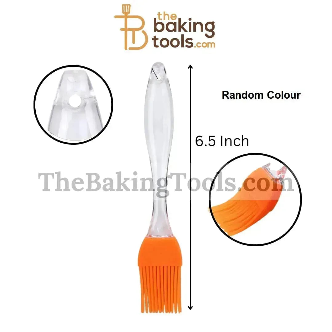 Acrylic Handle Brush 6.5 Inch (Small) - thebakingtools.com