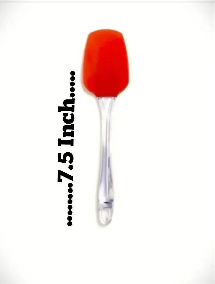Acrylic Handle Spatula 7.5 Inch (Small) - thebakingtools.com