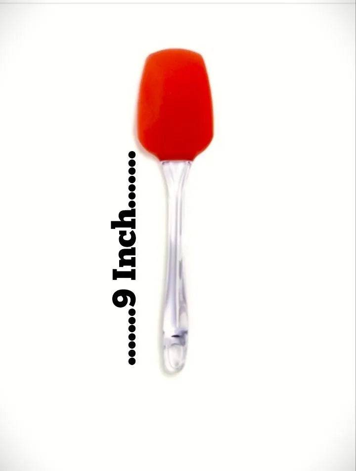 Acrylic Handle Spatula 9 Inch - thebakingtools.com