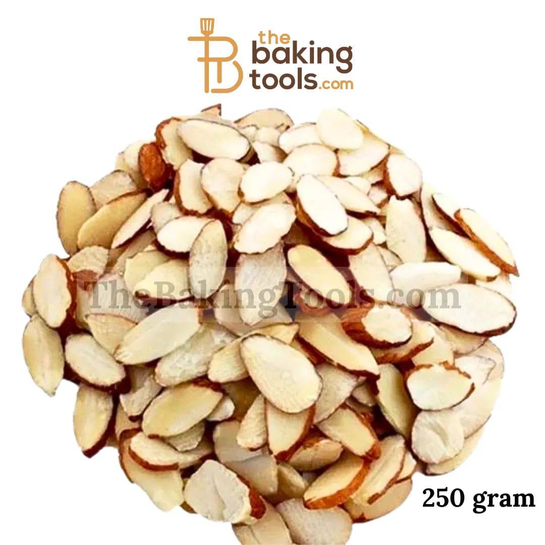 Almond flakes -250 grams - thebakingtools.com