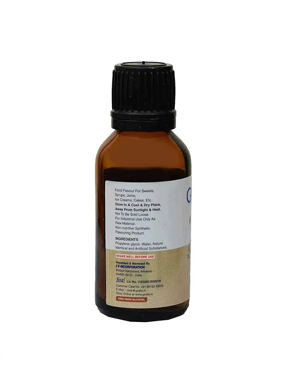 Almond Food Flavour Essence | 30ml | Geeto Food Flavour - thebakingtools.com