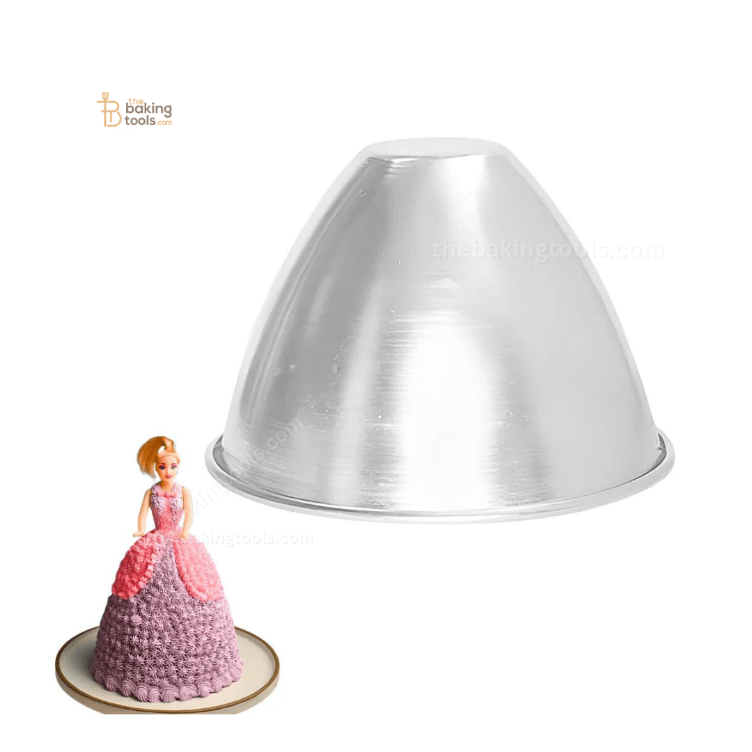 Aluminium Doll Cake Mould - 1 kg - thebakingtools.com