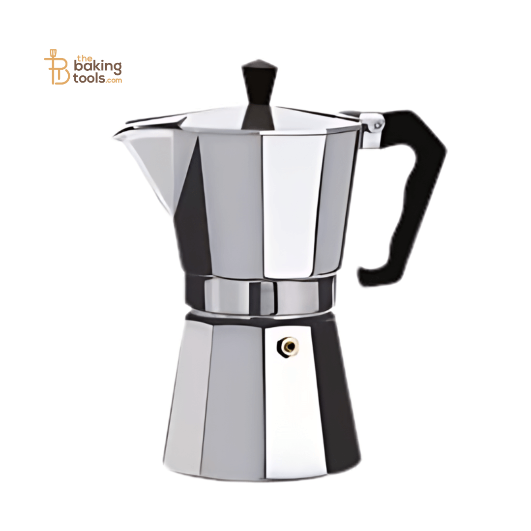 Aluminum Espresso Moka Pot Coffee Maker Percolators Coffee Maker 3-Cup - thebakingtools.com