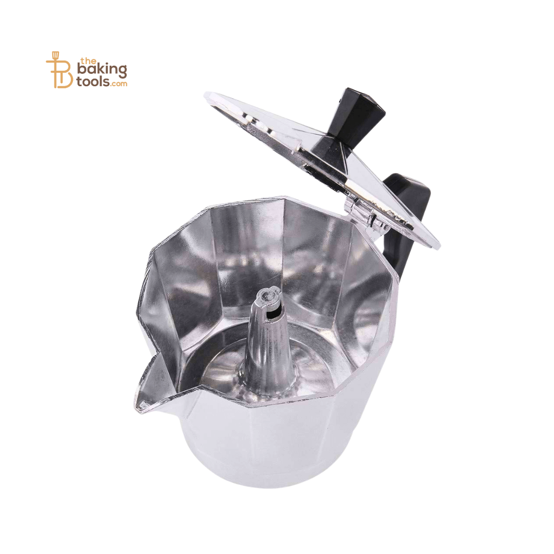 Aluminum Espresso Moka Pot Coffee Maker Percolators Coffee Maker 3-Cup - thebakingtools.com