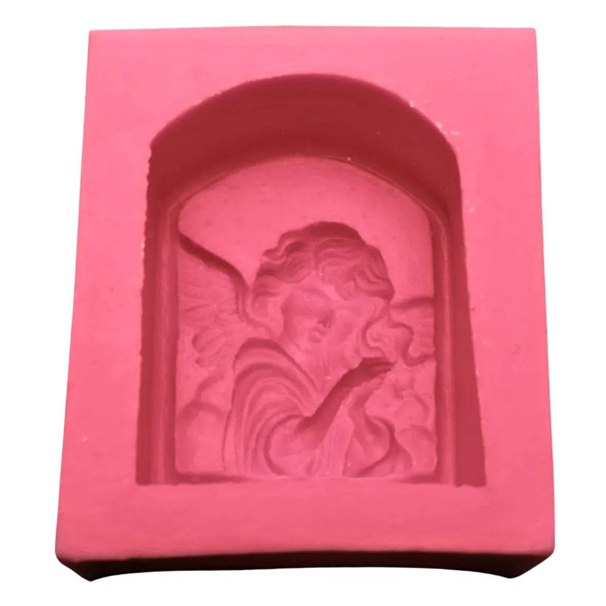 Angel By The Window Angel 2 Silicone Fondant Gum Paste Mould - thebakingtools.com