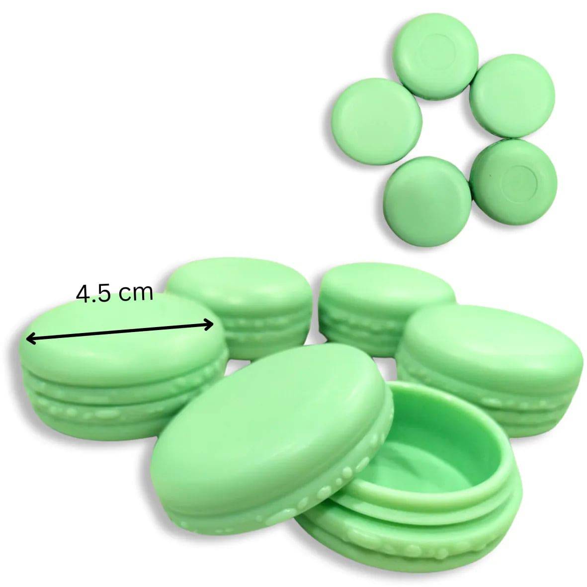 Artificial Macron Green - Pack of 5 - thebakingtools.com