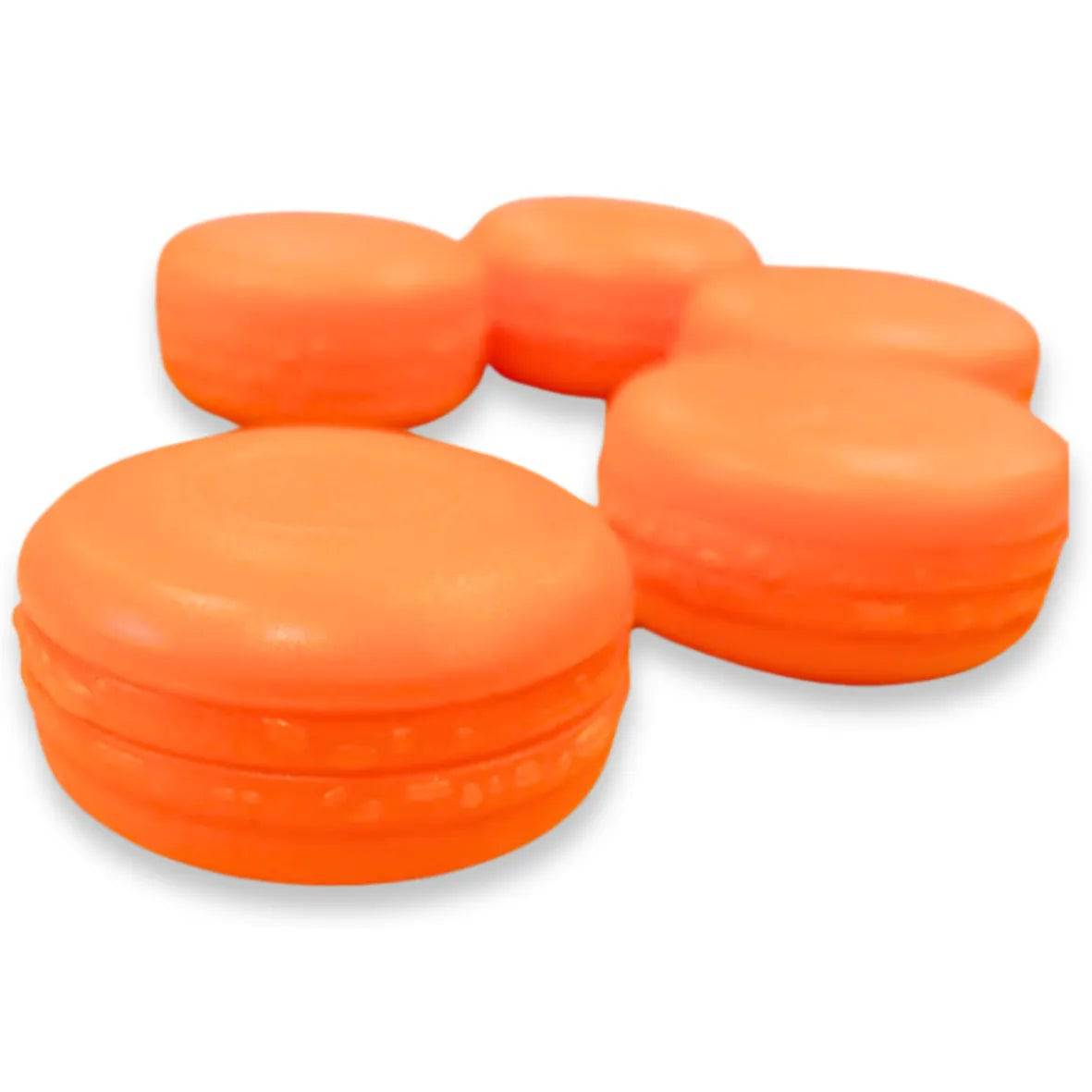 Artificial Macron Orange - Pack of 5 - thebakingtools.com