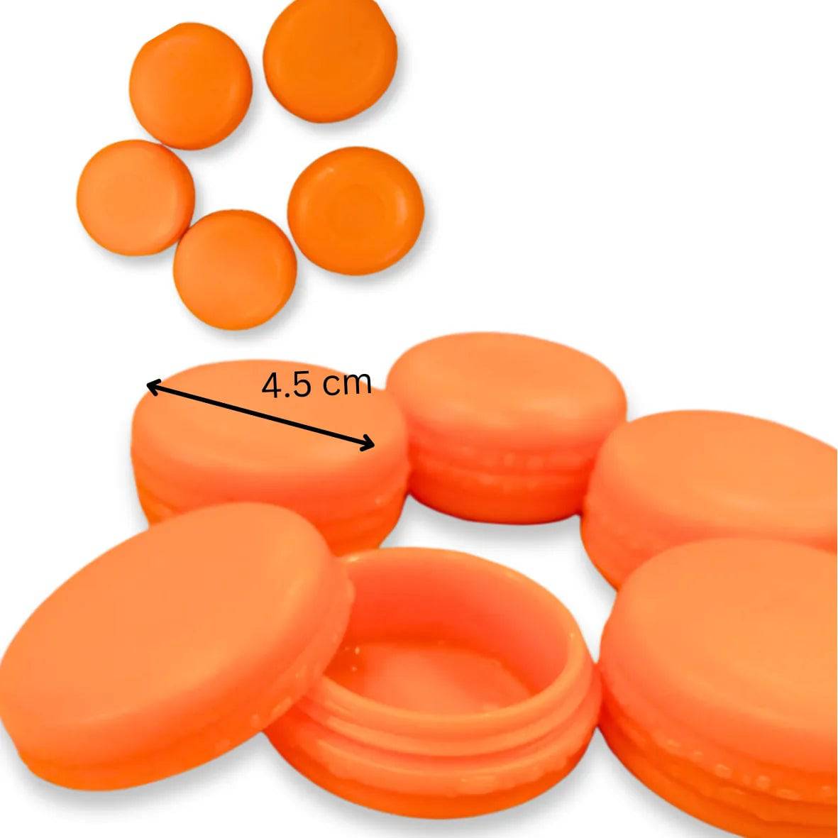 Artificial Macron Orange - Pack of 5 - thebakingtools.com