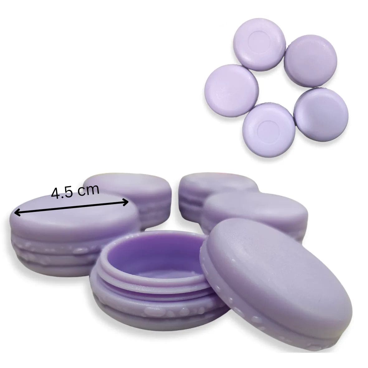 Artificial Macron Purple - Pack of 5 - thebakingtools.com