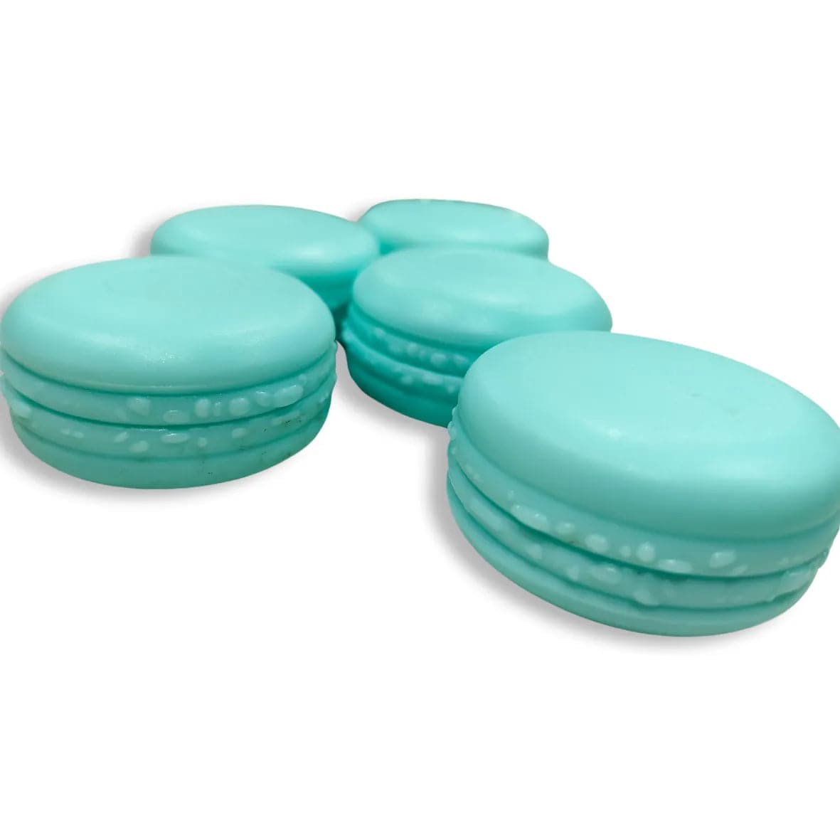 Artificial Macron Turquoise - Pack of 5 - thebakingtools.com