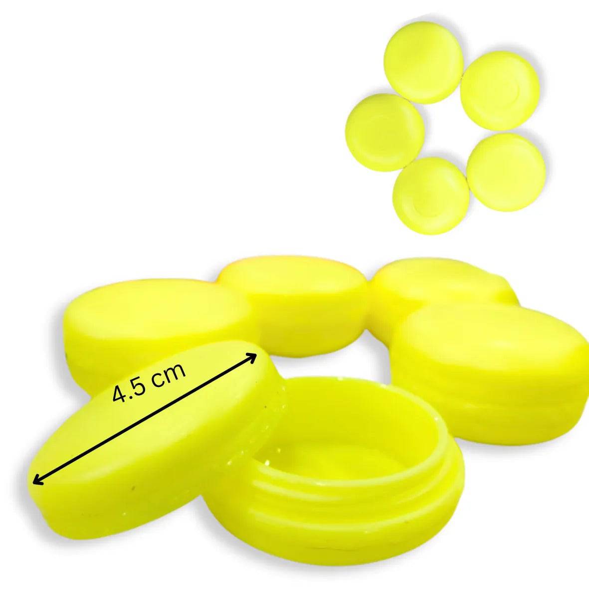 Artificial Macron Yellow - Pack of 5 - thebakingtools.com