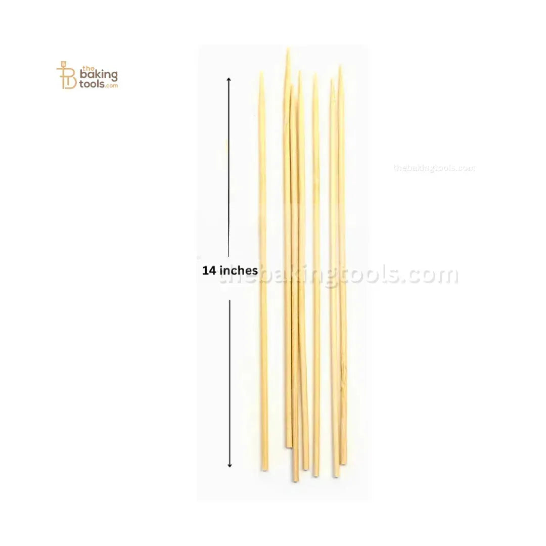 Barbeque (BBQ )Sticks - 14 Inches Skewer - thebakingtools.com