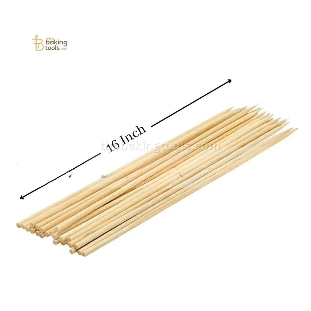 Barbeque (BBQ) Sticks - 16 Inches Skewer - thebakingtools.com
